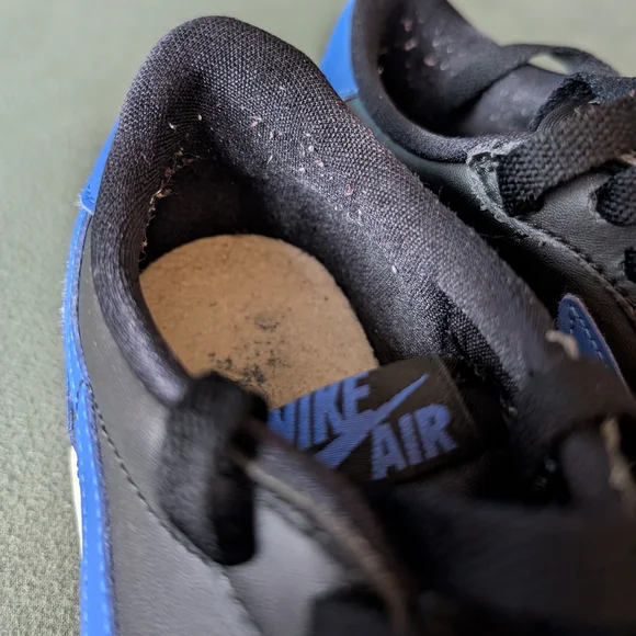 Nike Air Jordan 1 Retro Low OG BG "Royal" Size 5Y - Picture 5 of 8